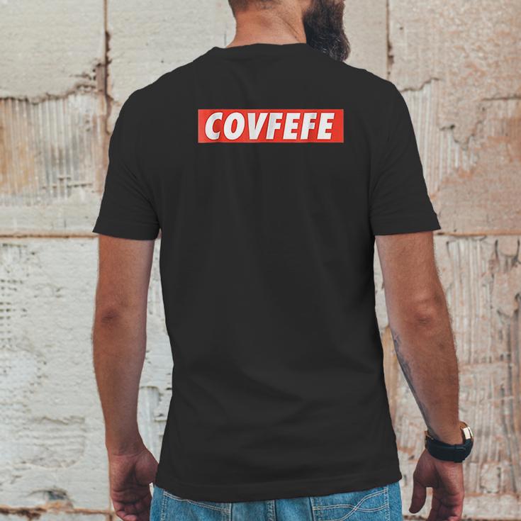 The Covfefe Mens Back Print T-shirt Funny Gifts