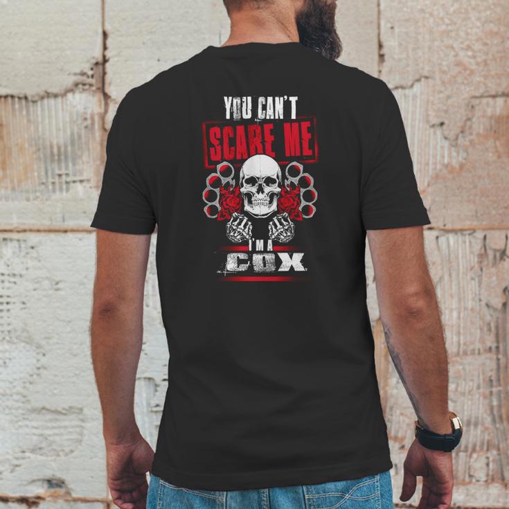 Cox You Cant Scare Me Im An Cox - CoxShirt Cox Hoodie Cox Family Cox Tee Cox Name Cox Bestseller Cox Shirt Mens Back Print T-shirt Funny Gifts