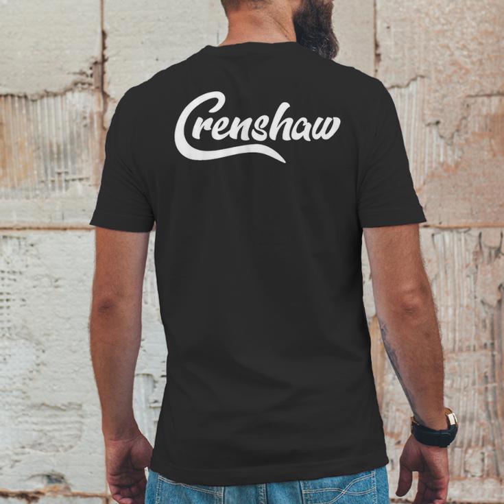 Crenshaw California Gifts Mens Back Print T-shirt Funny Gifts