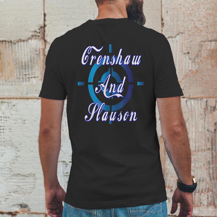 Crenshaw And Slauson Mens Back Print T-shirt Funny Gifts