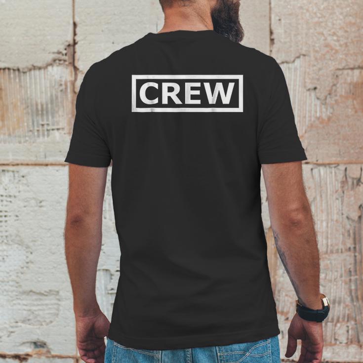 Crew Logo Mens Back Print T-shirt Funny Gifts