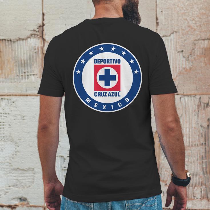 Cruz Azul Mens Back Print T-shirt Funny Gifts