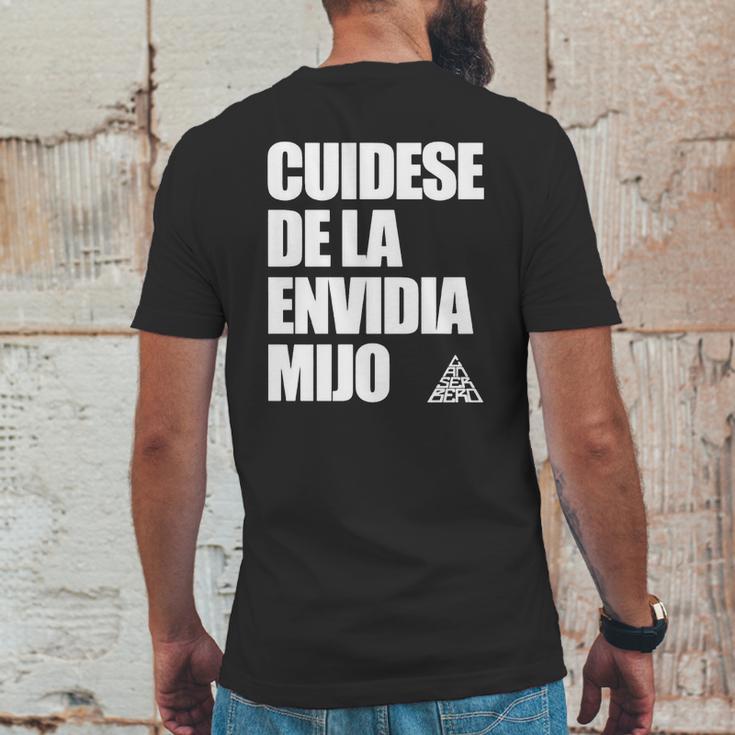 Cuidese De La Envidia Mijo Canserbero T-Shirt Mens Back Print T-shirt Funny Gifts