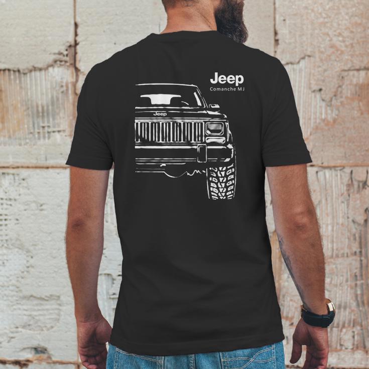 Custom - Jeep Comanche Mj Mens Back Print T-shirt Funny Gifts