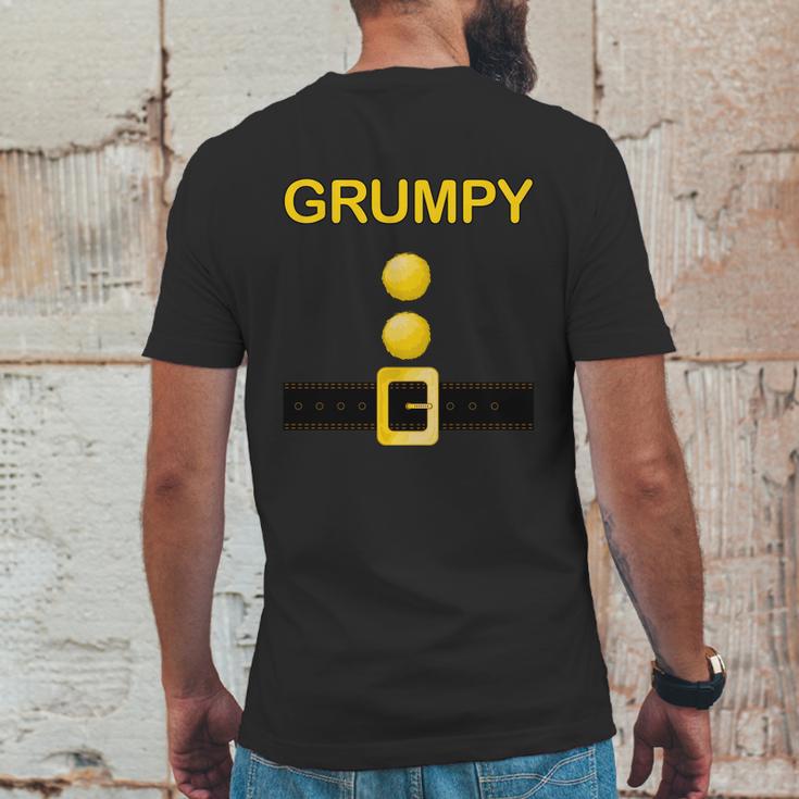 Cute Halloween Funny Halloween Day Grumpy Dwarf Costume Mens Back Print T-shirt Funny Gifts