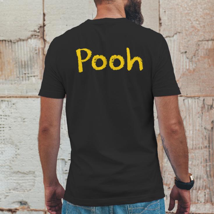 Cute Halloween Funny Halloween Day Pooh Halloween Costume Mens Back Print T-shirt Funny Gifts