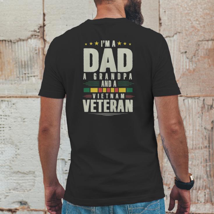 Im A Dad A Grandpa And A Vietnam Veteran Mens Back Print T-shirt Funny Gifts