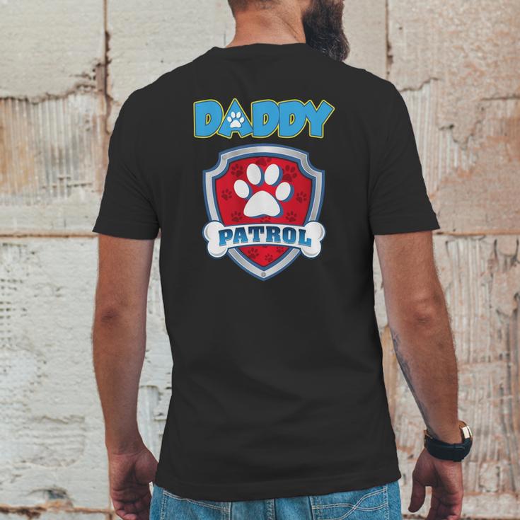 Daddy Patrol - Funny Gift Birthday Party Mens Back Print T-shirt Funny Gifts