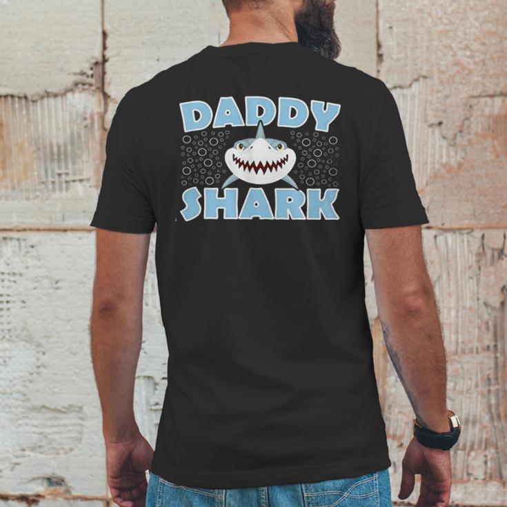 Daddy Shark Best Gift Ideas Mens Back Print T-shirt Funny Gifts