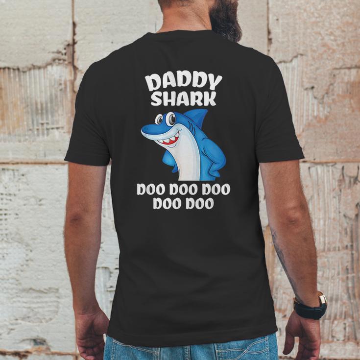 Daddy Shark Do Do Do Funny Mens Back Print T-shirt Funny Gifts