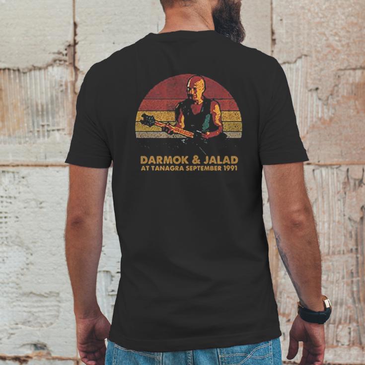 Darmok And Jalad At Tanagra Vintage Style Mens Back Print T-shirt Funny Gifts