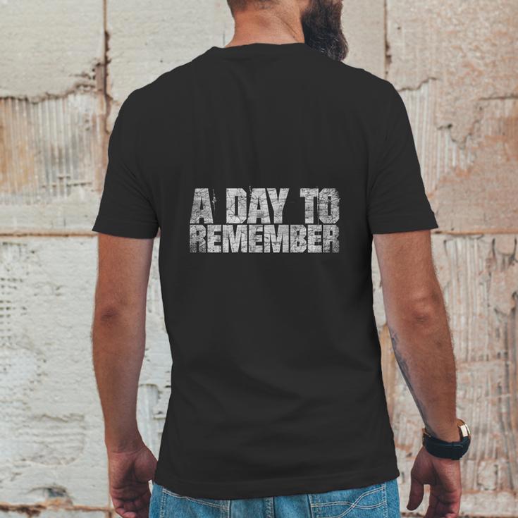 A Day To Remember Mens Back Print T-shirt Funny Gifts