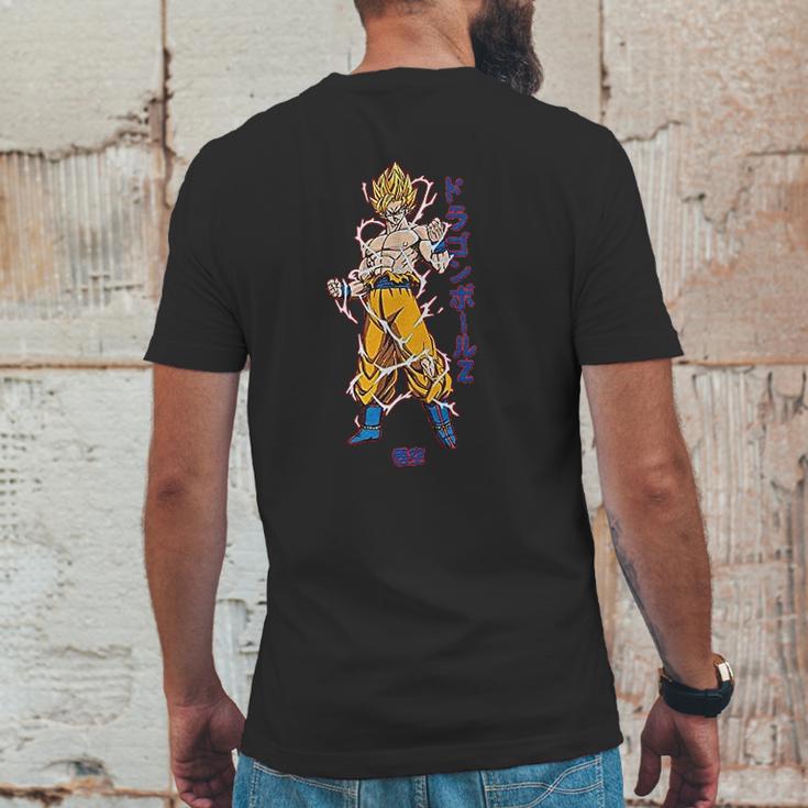 Dbz Super Saiyan Goku Mens Back Print T-shirt Funny Gifts