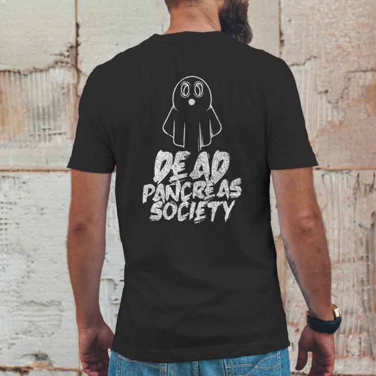 Dead Pancreas Society Insulin Diabetes Diabetician Gift Mens Back Print T-shirt Funny Gifts