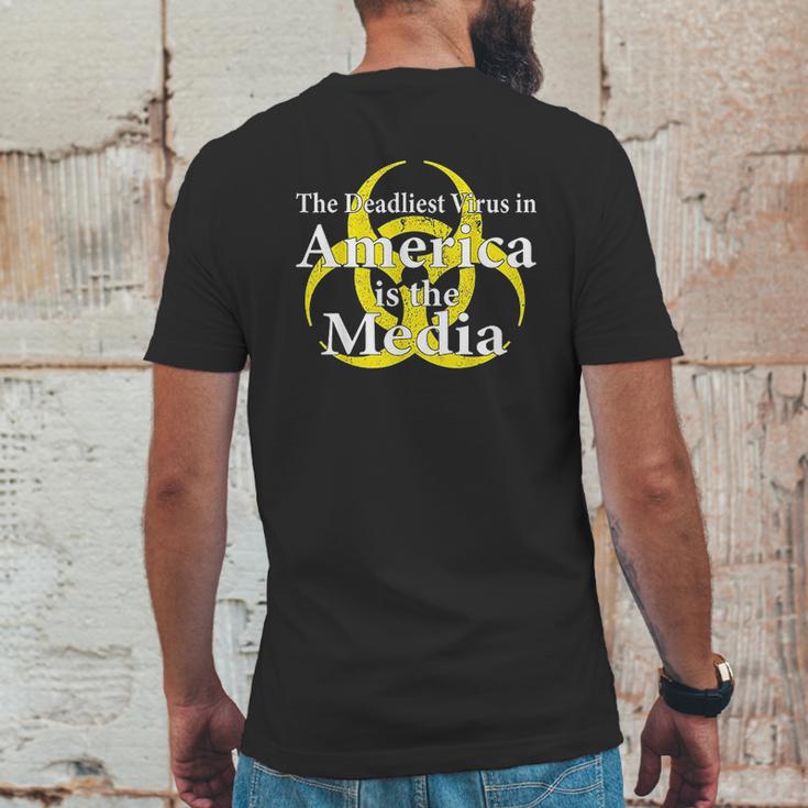 The Deadliest Virus In America Mens Back Print T-shirt Funny Gifts