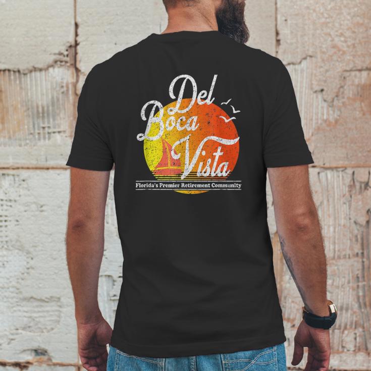 Del Boca Vista Retirement Funny Mens Back Print T-shirt Funny Gifts