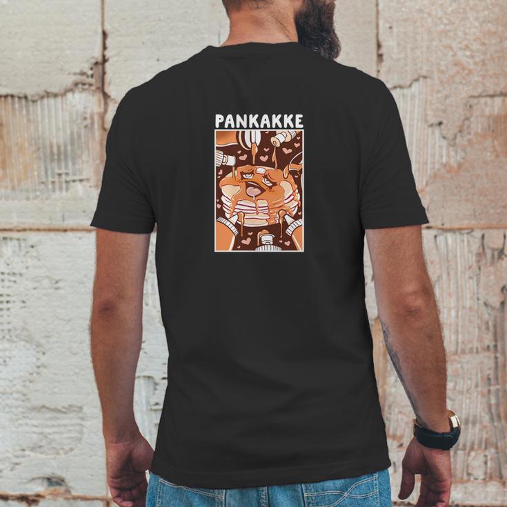 Delicious Pankakke Mens Back Print T-shirt Funny Gifts