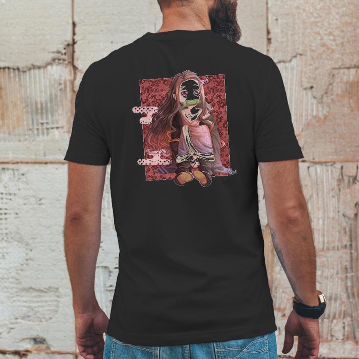 Demon Slayer Inosuke Hashibira Mens Back Print T-shirt Funny Gifts