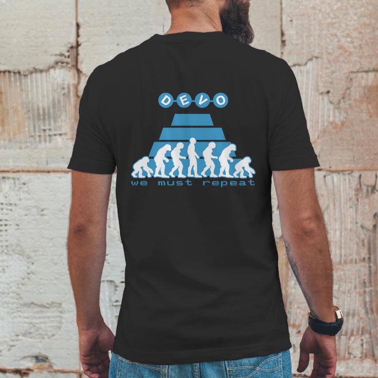 Devo We Must Repeat Mens Back Print T-shirt Funny Gifts