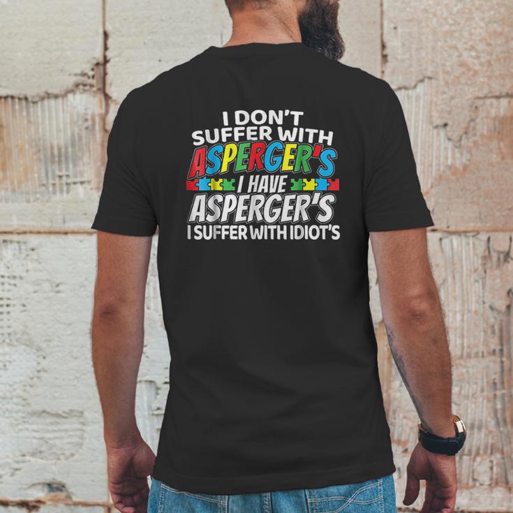 I Dont Suffer With Aspergers Mens Back Print T-shirt Funny Gifts