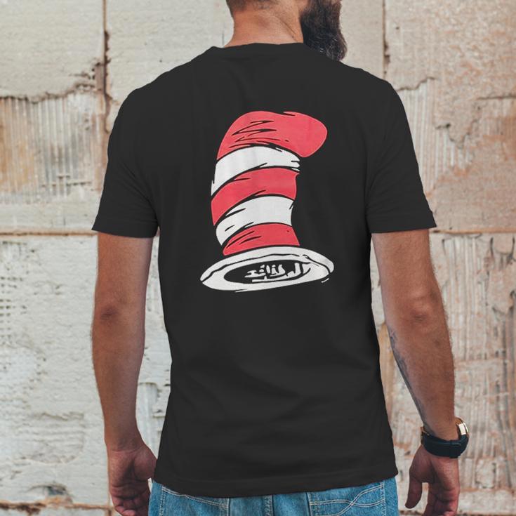 Dr Seuss Cat In The Hat Big Hat Mens Back Print T-shirt Funny Gifts