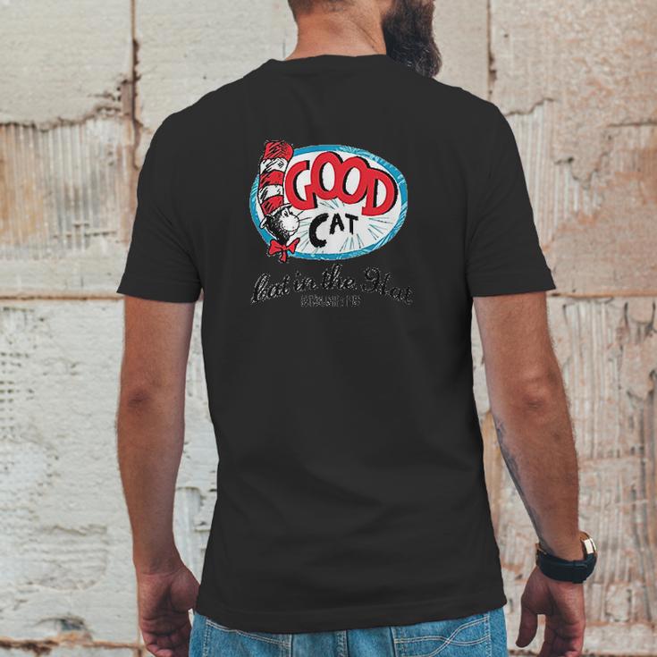 Dr Seuss Good Cat Established 1957 Mens Back Print T-shirt Funny Gifts