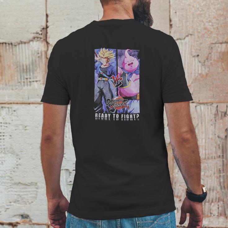 Dragonball Z Dragon Ball Fighterz Game Trunks Vs Majin Buu Mens Back Print T-shirt Funny Gifts