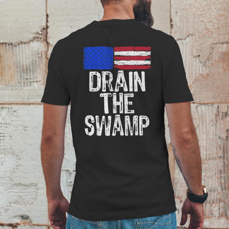 Drain The Swamp Graphic Design Printed Casual Daily Basic Mens Back Print T-shirt Funny Gifts