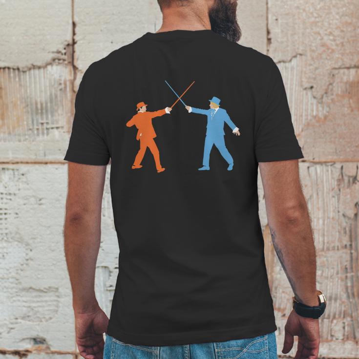 Dumb And Dumber On Guard Mens Back Print T-shirt Funny Gifts