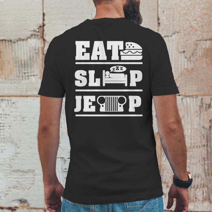 Eat Sleep Jeep Shirt Men’S Hoodie Mens Back Print T-shirt Funny Gifts