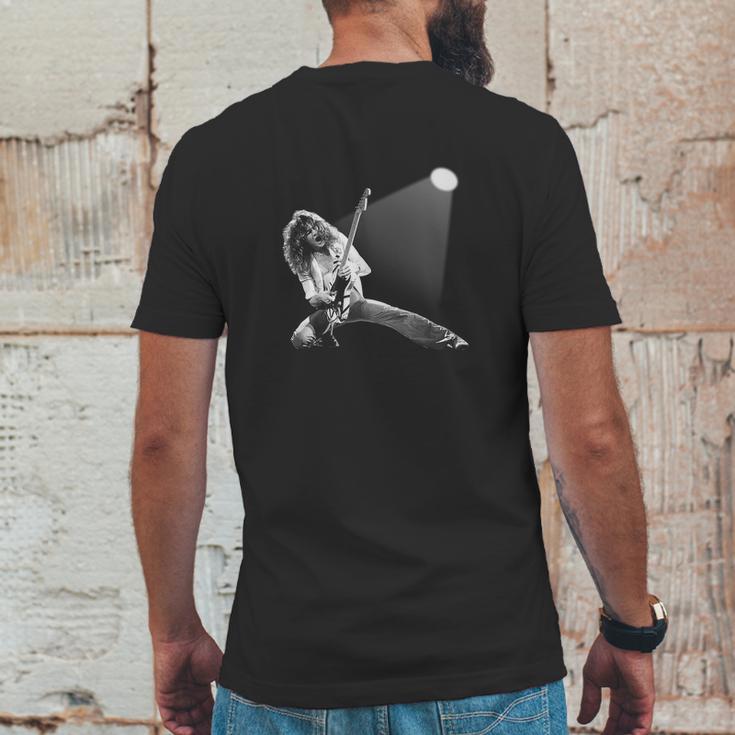 Eddie Van Halen On Stage Mens Back Print T-shirt Funny Gifts