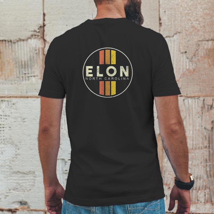 Elon North Carolina Mens Back Print T-shirt Funny Gifts