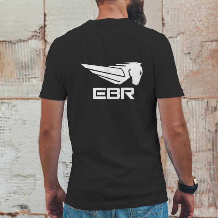 Erik Buell Racing Logo Mens Back Print T-shirt Funny Gifts