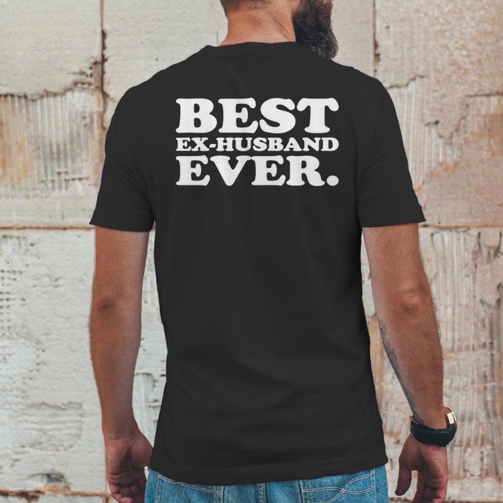 Mens Ex-Husband Gift - Best Ex-Husband Ever Shirt Mens Back Print T-shirt Funny Gifts