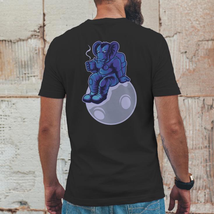 Fantasy Elephant Mens Back Print T-shirt Funny Gifts