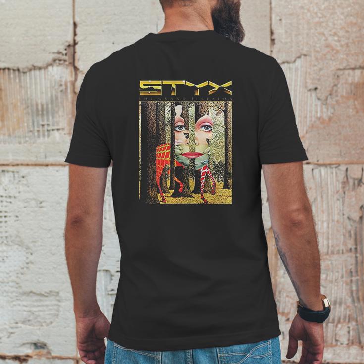 Fightor Styx The Grand Illusion Printed Mens Back Print T-shirt Funny Gifts