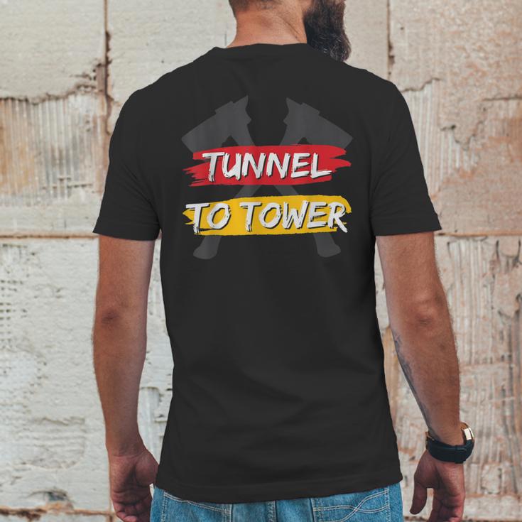 Firefighter Tunnel To Tower Firefighter V2 Mens Back Print T-shirt Funny Gifts