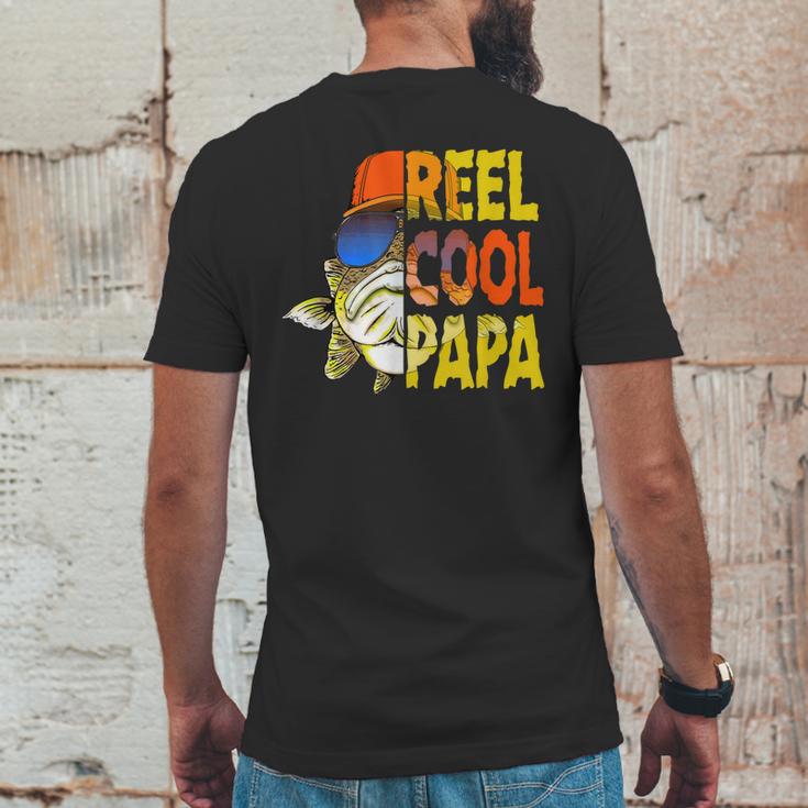 Fishing Real Cool PapaFishing Papa Mens Back Print T-shirt Funny Gifts