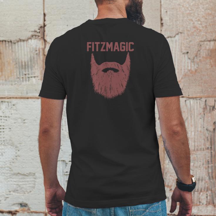 Fitzmagic Magnificent Beard Mens Back Print T-shirt Funny Gifts