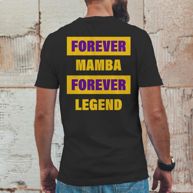 Forever Mamba Forever Legend Graphic Design Printed Casual Daily Basic Mens Back Print T-shirt Funny Gifts