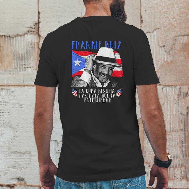 Frankie Ruiz La Cura Mens Back Print T-shirt Funny Gifts