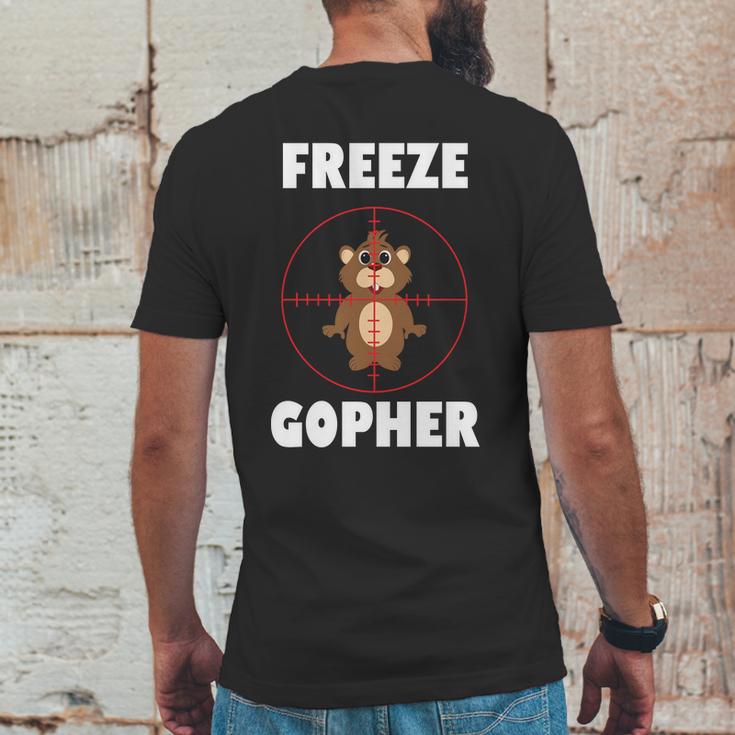 Freeze Gopher Bose-Eye Mens Back Print T-shirt Funny Gifts