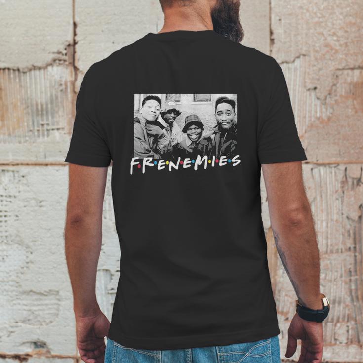 Frenemies Tupac Shakur Mens Back Print T-shirt Funny Gifts