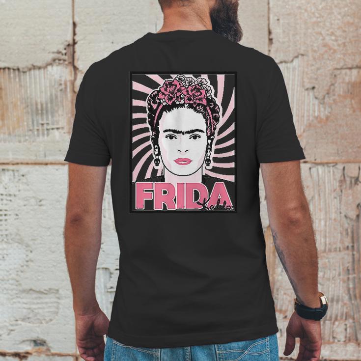 Frida Kahlo Frida Art Portrait Mens Back Print T-shirt Funny Gifts