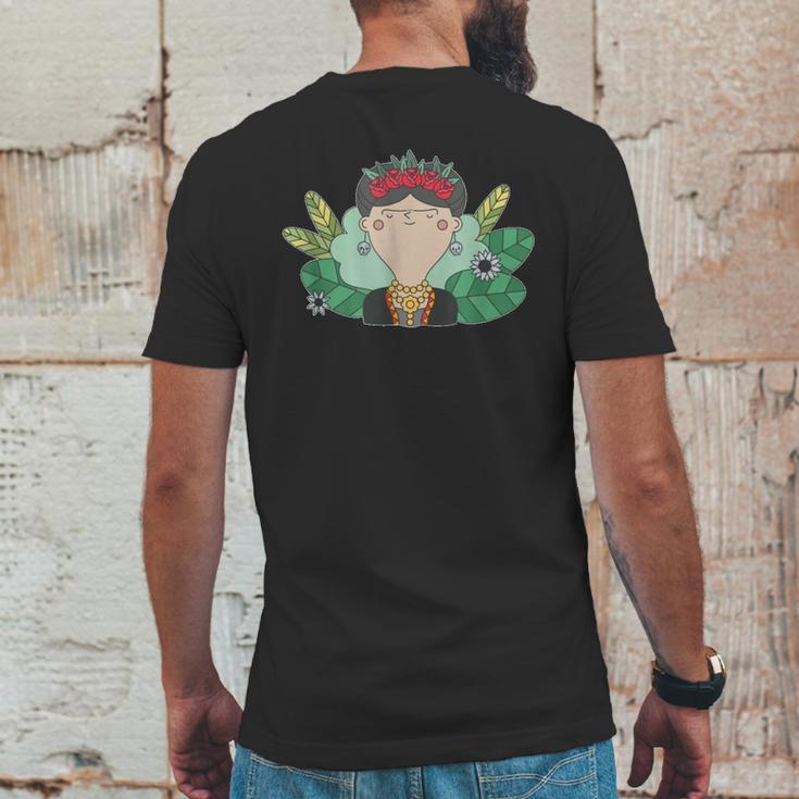 Frida Kahlo Funny Painting Mens Back Print T-shirt Funny Gifts