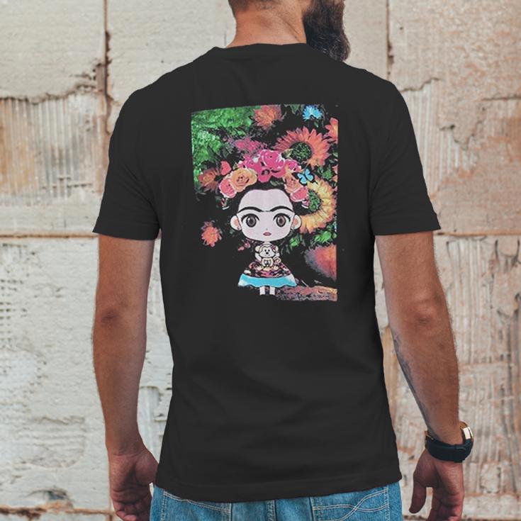 Frida Kahlo Mexico Mens Back Print T-shirt Funny Gifts