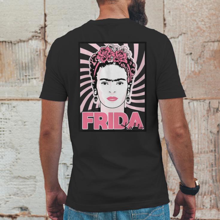 Frida Kahlo Portrait Graphic Mens Back Print T-shirt Funny Gifts