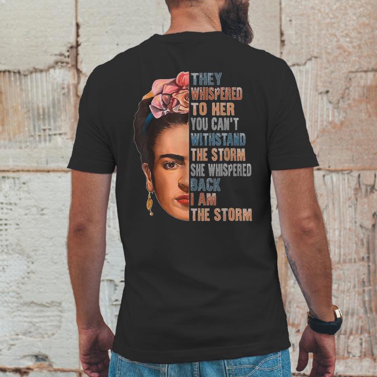 Frida Kahlo Quote Vintage Mens Back Print T-shirt Funny Gifts