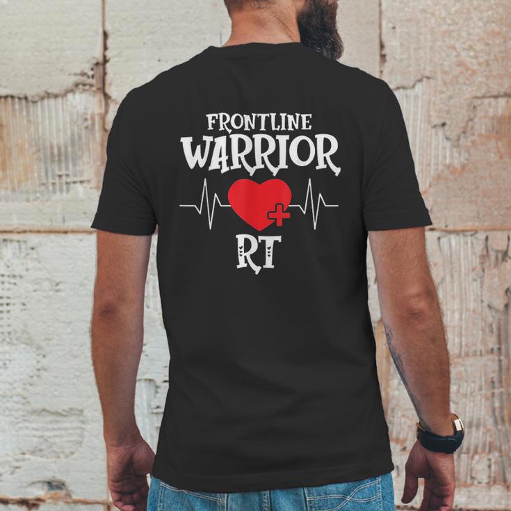 Frontline Warrior Rt Mens Back Print T-shirt Funny Gifts