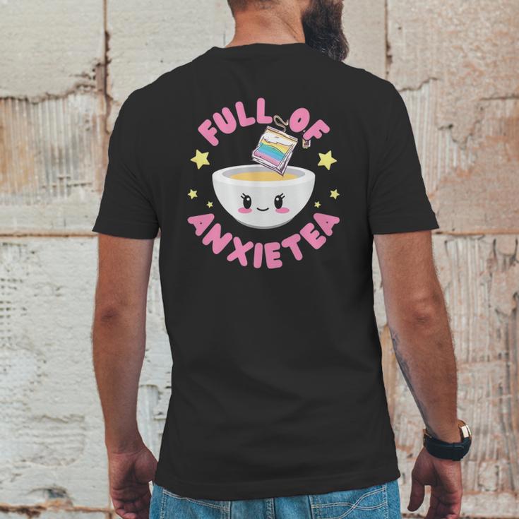 Full Of Anxietea Full Of Anxiety Cute Kawaii Pastel Goth Mens Back Print T-shirt Funny Gifts